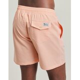 Polo Ralph Lauren Kopalke / Kopalne hlače SHORT DE BAIN TRAVELER CLASSIQUE EN SEERSUCKER Oranžna | Shoptok.si