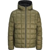 Jack & Jones muška jakna sa kapuljačom 12259367, crna | ePonuda.com