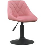 vidaXL Bar Stol Roza Umetna usnja Srednje Okroglo Moderno Ergonomsko, (22094267) u