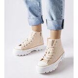 Big Star Beige Insulated Sneakers | shoptok.hr