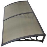  Nadstrešnica 200x100 crna bronza 5mm leksan ( 1510 ) Cene