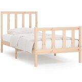 Posteljni okvir iz trdnega lesa 90x190 cm, (20645891) | Shoptok.si