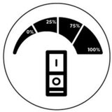 Lesnina XXXL Mat crna LED viseća svjetiljka s mogućnosti zatamnjivanja ø 37 cm Baxter – | shoptok.hr