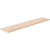 vidaXL Polica 100x20x1,5 cm neobdelana trdna hrastovina | Shoptok.si
