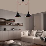 Opviq Berceste - N-1393 Black Chandelier Cene
