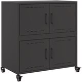 Maison Chic Komoda - Predalnik črna 68x39x72 cm jeklo, (21715953) Cene