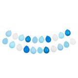 PARTY DECO girlanda iz balonov 3v1, modra | Shoptok.si