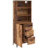  Highboard Staro drvo 69,5 x 34 x 180 cm Konstruirano drvo | shoptok.hr