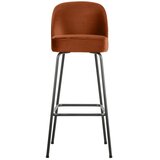 WOOOD Ciglasta baršunasta barska stolica (visine sjedala 79 cm) Vogue – Cijene