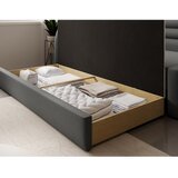 ELTAP Siva baršunasti sklopiva/s prostorom za odlaganje sofa s lijevim kutom 223 cm Fabillo – | shoptok.hr