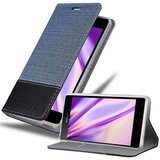  case, združljiv s sonyjem v temno modri črni barvi - zaščitni pokrov z magnetnim zapiranjem, stoječo funkcijo in režo za kartico, (20569735) | Shoptok.si