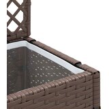  Vrtni rešetkasti saksija Smeđa 35 x 30 x 135 cm Metal | shoptok.hr