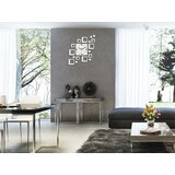 Zidni satovi roman white white (moderni zidni sat)