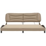  Okvir kreveta s LED-om bez madraca Hvar boja cappuccina 200 x 200 cm | shoptok.hr