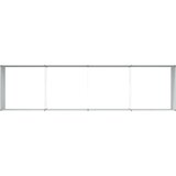  Vrtna visoka greda 390 x 100 x 68 cm Cinkana jeklena, (5000287793) | Shoptok.si