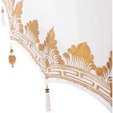 Balineški Parasol Krema 210-220 cm Pamuk solidno drvo | shoptok.hr