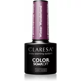 Claresa SoakOff UV/LED Color Winter Wonderland gel lak za nokte nijansa 5 g