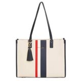 Fancy Metal Goods Ltd Alice Wheeler - Torba - Amalfi, Navy Stripe, Tote | Eponuda.com