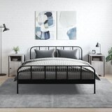 vidaXL Nočna omarica 2 kosa siva sonoma 40x42x60 cm inženirski les Cene