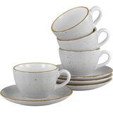 Creatable SKODELICA ZA KAVO S KROŽNIKOM Vintage Nature Cene