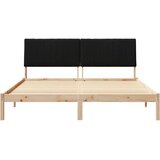  Krevetna konstrukcija Smeđa 180 x 200 cm Čvrsto borovo drvo | shoptok.hr