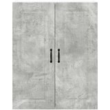 vidaXL Zidni kuhinjski ormarić Zidne Betonski sivi 80 x 31 x 100 cm | shoptok.hr