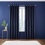 Catherine Lansfield Plave zavjese u setu 2 kom za djelomično zamračenje 168x229 cm Kingsley – | shoptok.hr