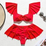 Smania ženski bikini ash rdeča cene