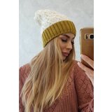 Kesi Cap with fleece Bibiana K264 kiwi + ecru | shoptok.hr