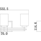 Elstead Lighting Elstead Taylor 3-lučna svetilka nad ogledalom - polirani krom IP44, G9, (22099159) | Shoptok.si
