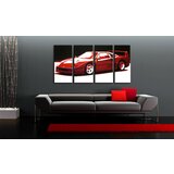  Ručno slikane slike na platnu pop art ferrari F40 (umetnicke) | ePonuda.com