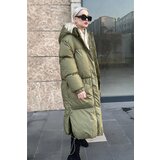 Madmext Mad Girls Khaki Long Down Jacket | Shoptok.si