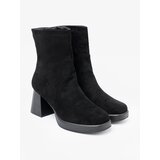 Shelvt Elegant black ankle boots on a stable heel | Shoptok.si