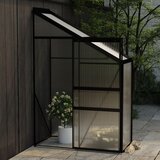 vidaXL Rastlinjak antraciten iz aluminija 1,44 m³ | Shoptok.si