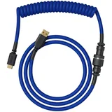 Kabl Coiled Cable USB-C - Cobalt Blue