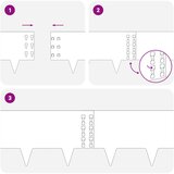  Ograda oko Travnjaka 20 pcs 100 x 25 cm Čelik Maslinastozelena | shoptok.hr
