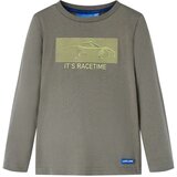  Dječja majica dugih rukava kaki 104 | shoptok.hr