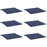  Jastuci za palete 6 kom modri 50x50x4 cm od tkanine Oxford | shoptok.hr