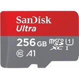San Disk sdxc 256GB ultra Mic.150MB/s A1Class10 uhs-i +adap. Cene'.'