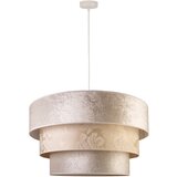 Duolla - Luster na sajli LUNETA 1xE27/40W/230V fi 45 cm krem | Eponuda.com