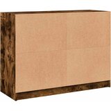  Komoda boja dimljenog hrasta 102x37x75,5 cm konstruirano drvo | shoptok.hr