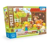 Podne puzzle 24 pcs farm animals bf379 ( 108/23791 )