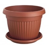  Saksija sa podmetačem Mediteran FI25 mocca | Eponuda.ba
