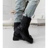 Gemre Black insulated quilted snow boots Hoffman | ePonuda.com