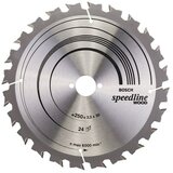 Bosch List za kružnu pilu (Promjer: 250 mm, Provrt: 30 mm, Broj zubi: 24 zupca) | shoptok.hr
