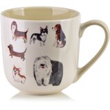 Mondex Skodelica porcelan Affekdesign Noah 9,5x13x9,5 rjava 1kos, (5000300846) Cene