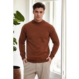 Dewberry 64721 Half Turtleneck Woolen Mens Knit Sweater-TILE | shoptok.hr