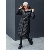 DStreet Płaszcz zimowy damski pikowany CELESTIE czarny | shoptok.hr