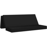 vidaXL Zložljiv kavč postelja 180 x 67 x 45 cm Črna, (5000295237) | Shoptok.si
