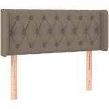  LED uzglavlje smeđesivo 103x16x78/88 cm od tkanine | shoptok.hr